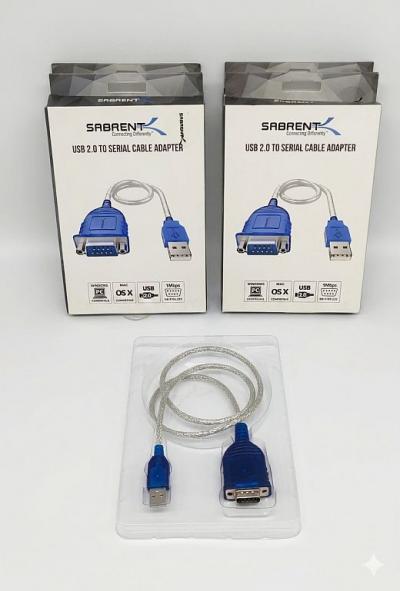 Sabrent USB 2.0 to Serial Cable Adapter  CB-DB9P